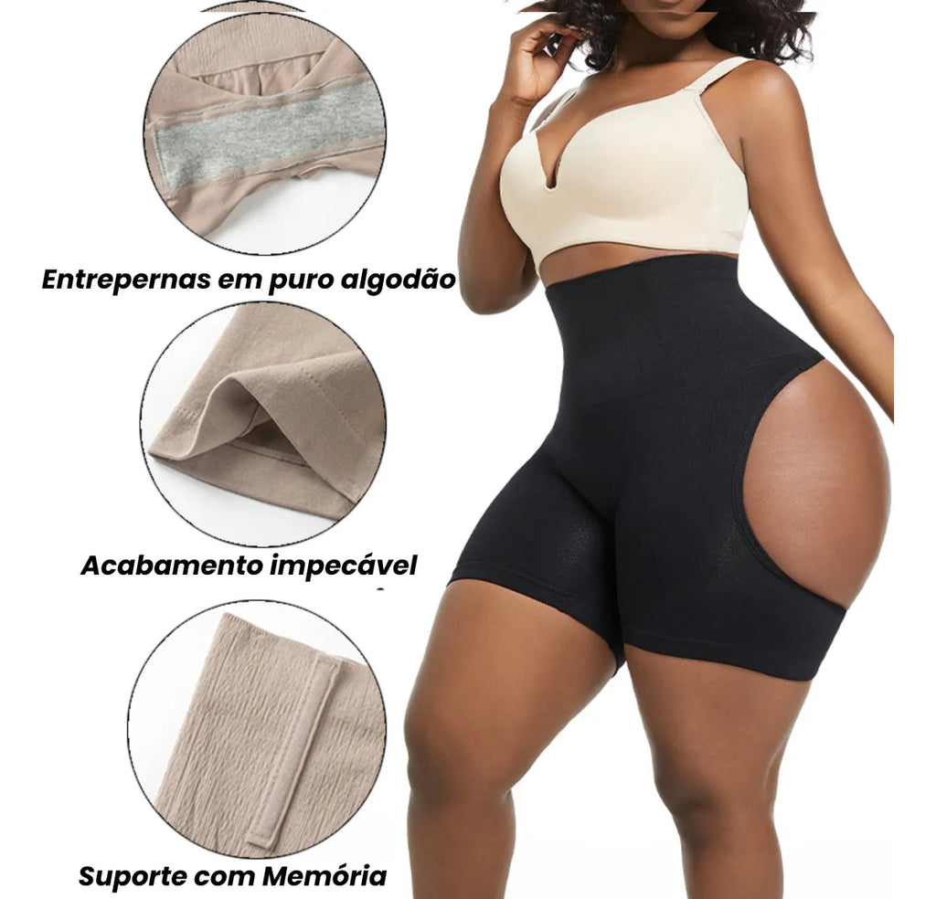 Bragas Moldeadoras de glúteos para Mujer negro M/L - additional image 3